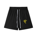 Mesh Drawstring Shorts